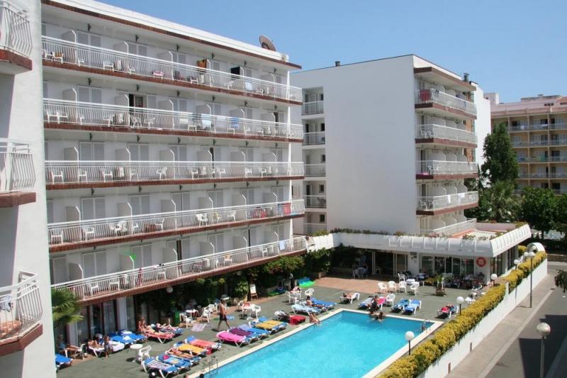 Costa Brava Lloret de Mar utazás Hotel Garbi Park