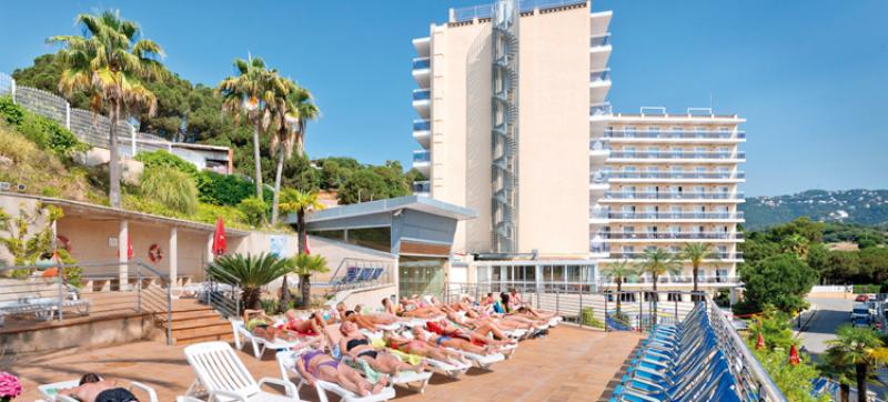 Costa Brava Calella utazás Hotel Oasis Park Splash
