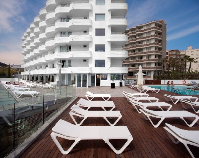 Costa Brava Santa Susanna utazás Hotel Alegria Mar Mediterrania