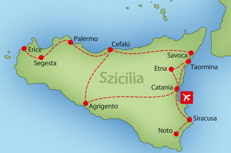 A Mediterrán Szicília Veleje körutazás