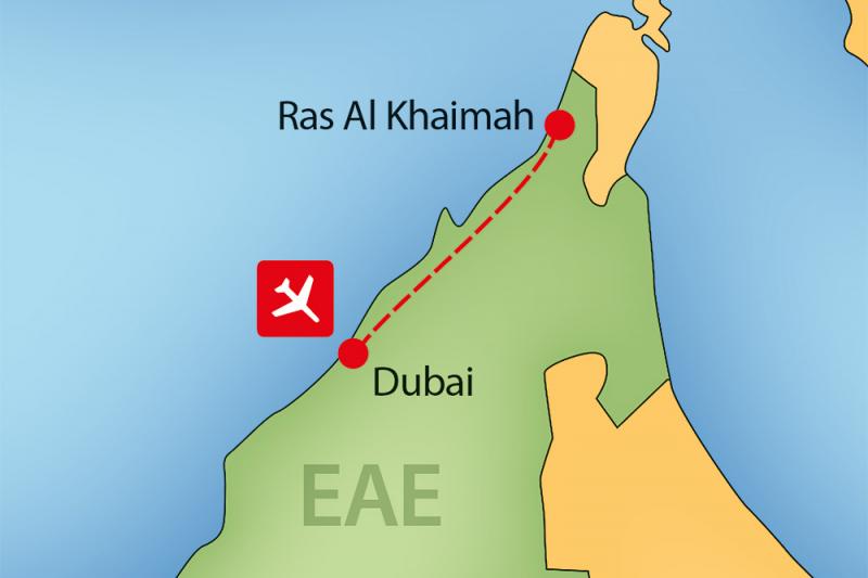 Reggeli Ras Al Khaimah Nyaralás, Dubai Városlátogatással - 7 Nap 6 éjszaka
