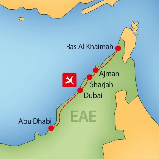 Dubai Körutazás - 8 Nap 7 éjszaka