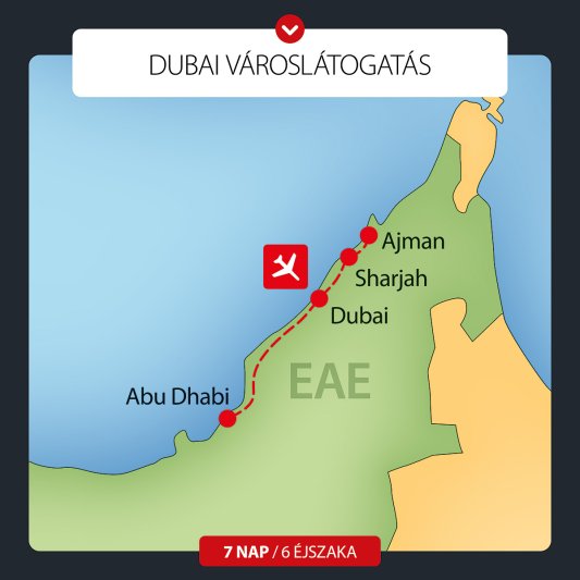 Dubai Városlátogatás - 7 Nap / 6 éj