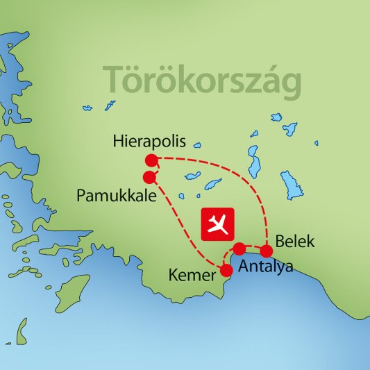 Körutazás: Török Riviéra