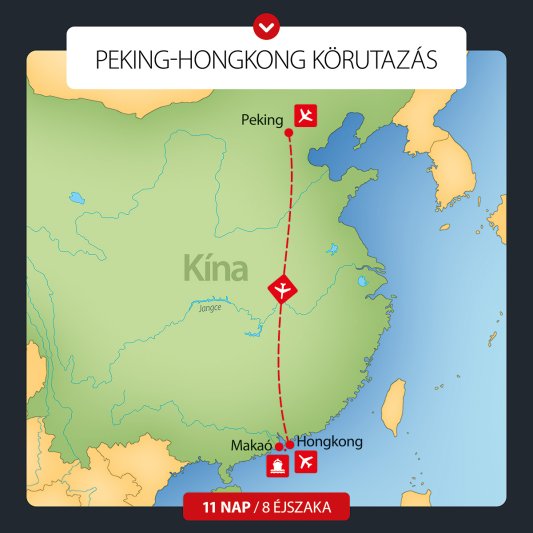 Peking - Hongkong Körutazás 9 Nap / 6 éj
