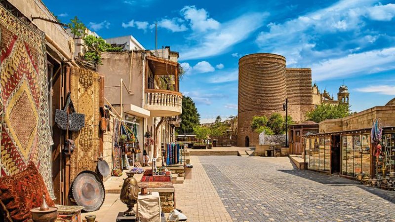 Azerbajdzsán városlátogatás