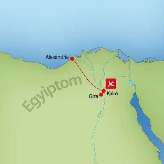 Kairó - Alexandria Városlátogatás (5 éj)