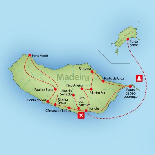 Madeira az örök tavasz szigete