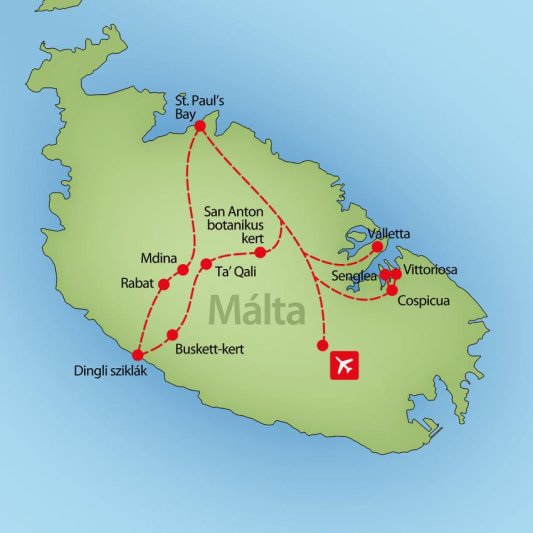 Málta Csillagtúra – A Sziget varázsa néhány nap alatt