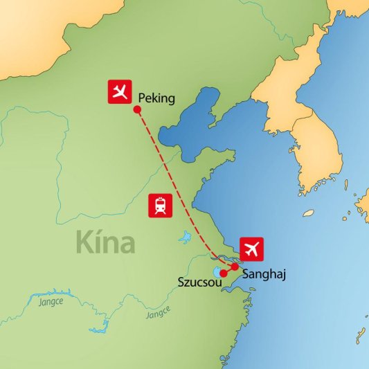 Peking Sanghaj körutazás