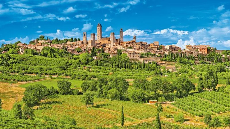 Toszkána körutazás