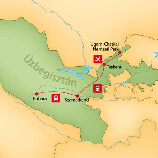 Üzbegisztán Körutazás