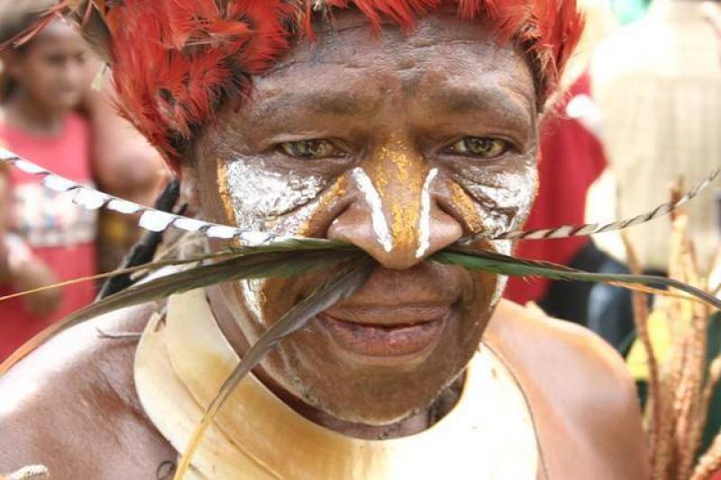 Pápua Új-Guinea Felfedezése Goroka Fesztivál Idején körutazás