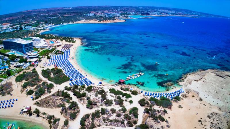 Dél-Ciprus Ayia Napa utazás Asterias Beach Hotel
