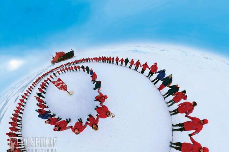 Atomjégtörövel az Északi-sarkra körutazás