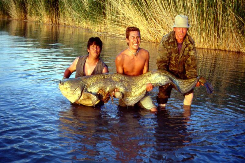 Horgászat Kazahsztánban, az Ili-folyó Deltájában