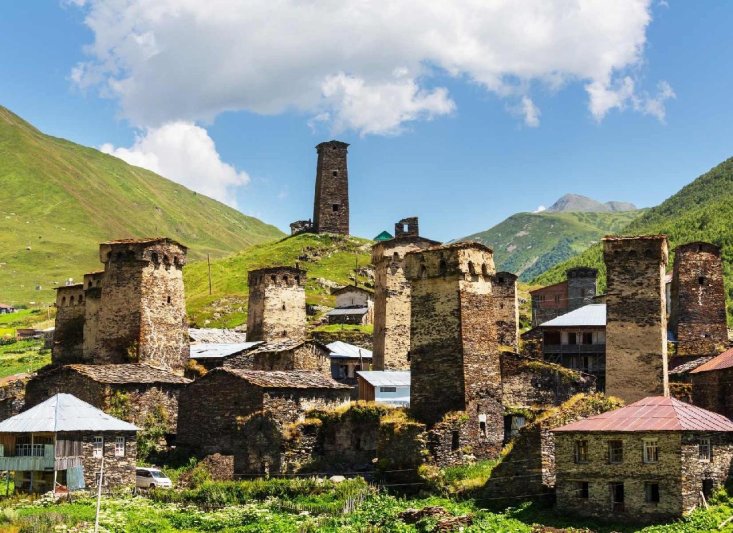 Grúzia hegyei, üdüléssel Batumiban