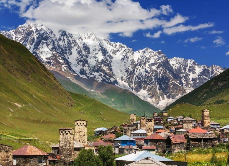 Grúzia hegyei, üdüléssel Batumiban