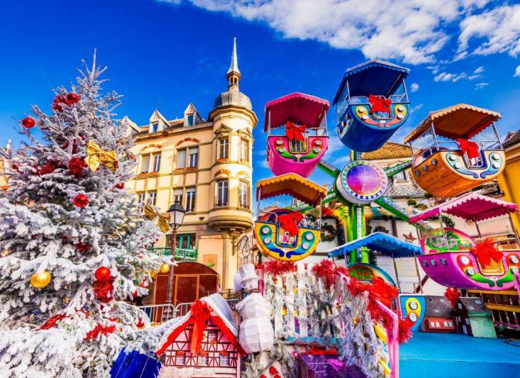 Adventi fények Elzászban