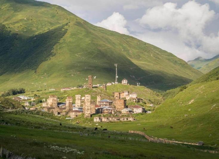 Grúzia hegyei, üdüléssel Batumiban