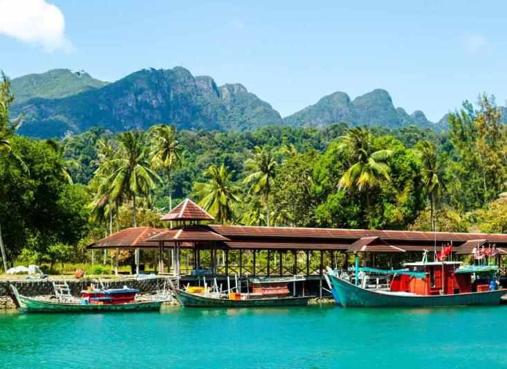 Maláj-félsziget csodái, szilveszter Langkawin