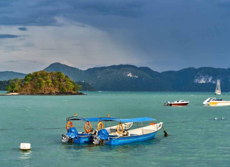 Maláj-félsziget csodái, szilveszter Langkawin