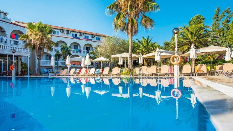 Angela Beach hotel Korfu Agnos Astrakeri