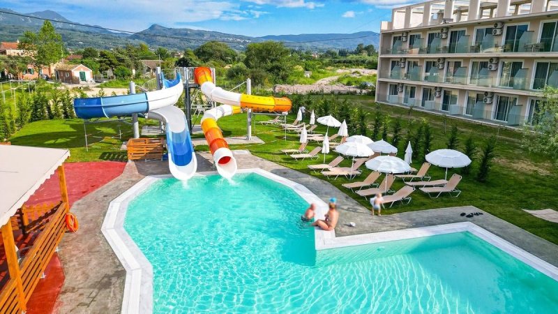 Korfu Agnos Astrakeri utazás Angela Beach hotel