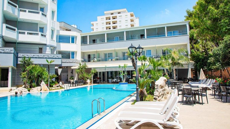 Hotel Dyrrah Albánia