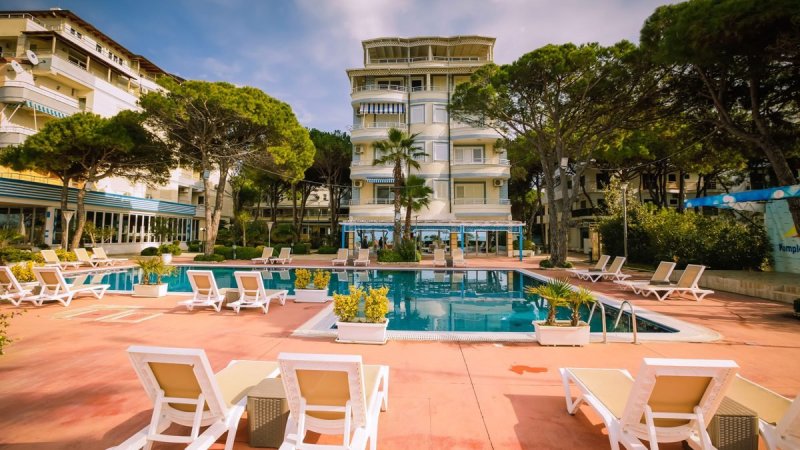 Albánia utazás Hotel Fafa Beach