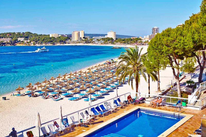Mallorca Magaluf utazás Hotel Flamboyan-Caribe