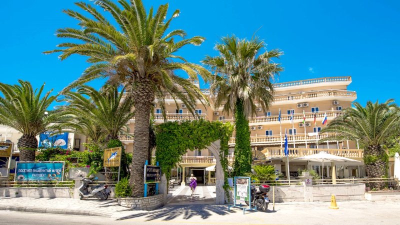 Korfu Messonghi utazás Hotel Potamaki Beach