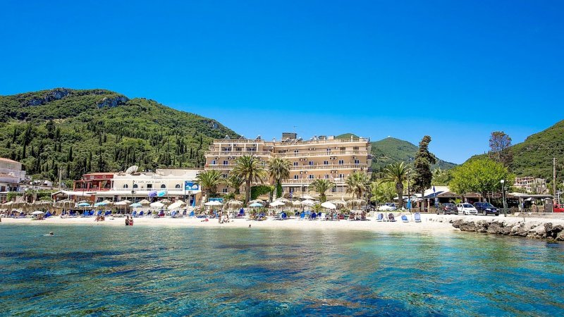 Korfu Messonghi utazás Hotel Potamaki Beach