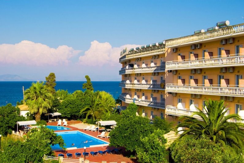 Korfu Messonghi utazás Hotel Potamaki Beach