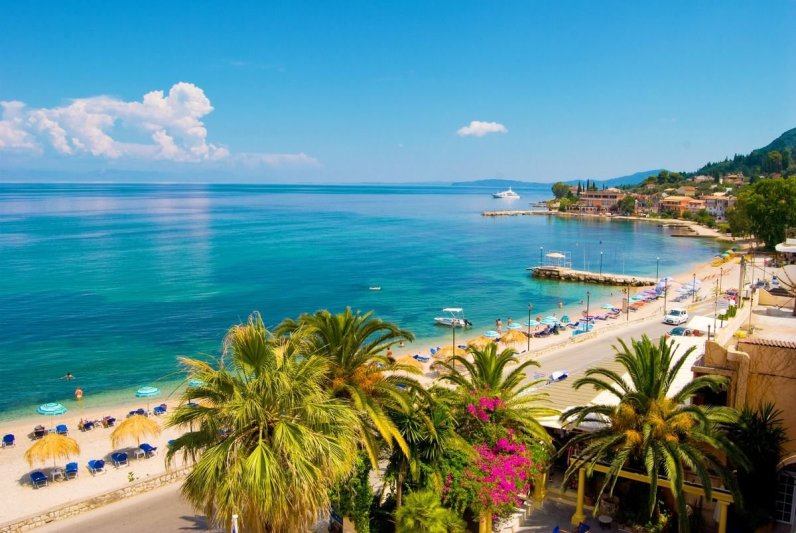 Korfu Messonghi utazás Hotel Potamaki Beach