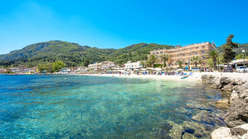 Korfu Messonghi utazás Hotel Potamaki Beach