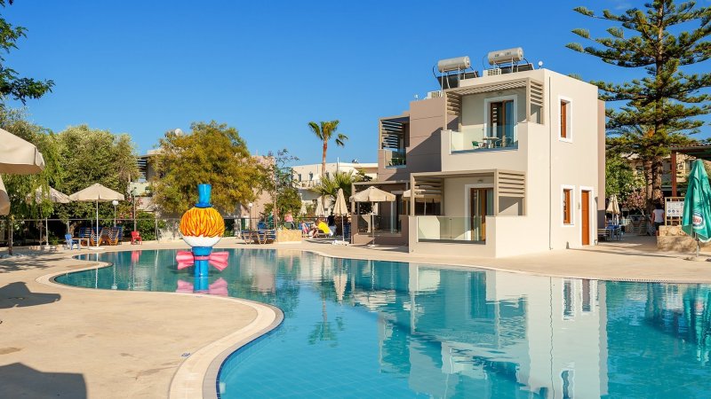 Kréta Kato Daratso utazás Hotel Sirios Village