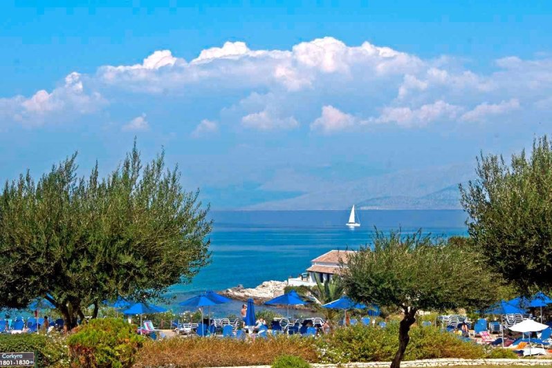 Korfu Acharavi utazás Mareblue Beach