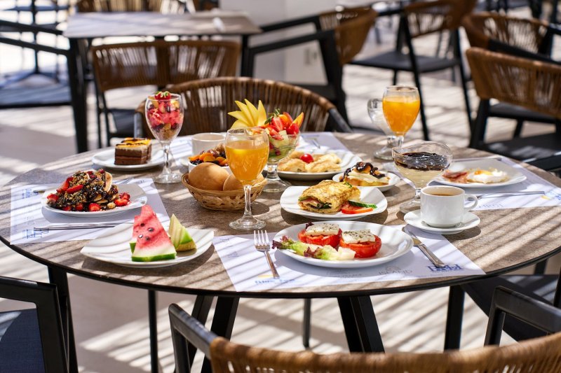 Rodosz Kolymbia utazás Blue Sea Island