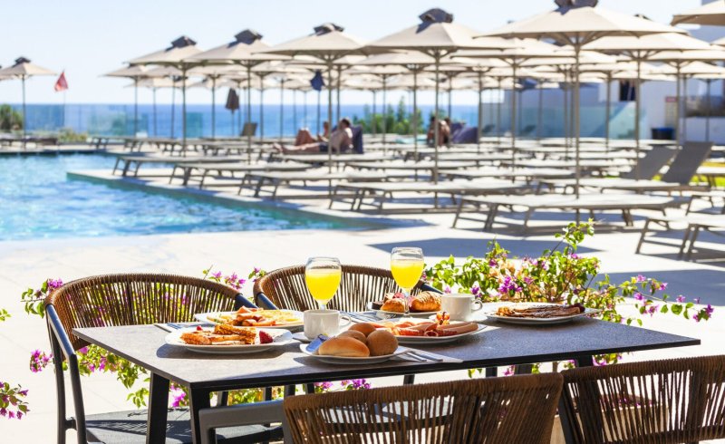 Rodosz Kolymbia utazás Blue Sea Island