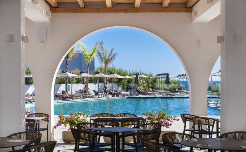 Rodosz Kolymbia utazás Blue Sea Island