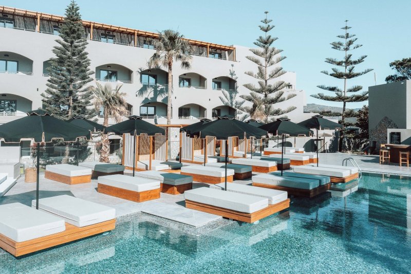 Eliros Mare Beach Front Poem Hotel Kréta