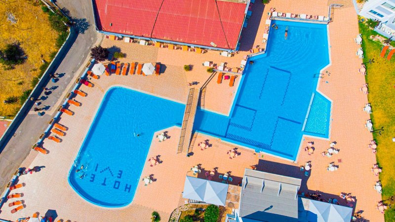 Rodosz Faliraki utazás Hotel Evi