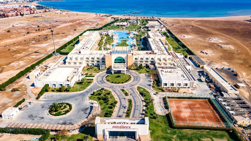 Hurghada utazás Hotel Mövenpick Waterpark Resort & Spa Soma Bay