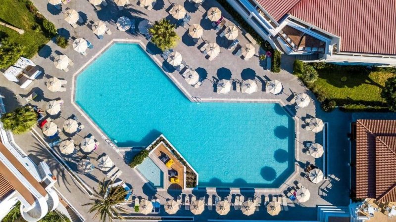 Hotel Niriides Beach Rodosz Kolymbia