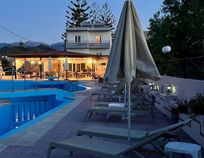 Kréta Gerani utazás Venus Beach