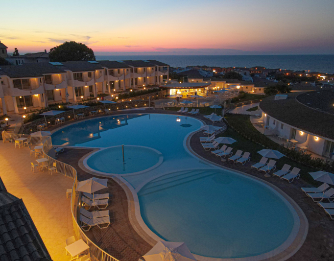 GH Santina Resort Szardínia