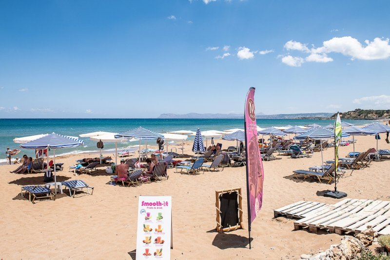 Kréta utazás Lia Beach by Creta Palm