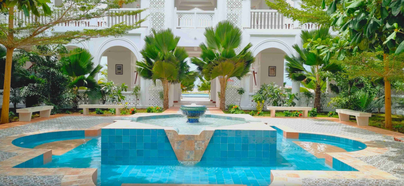 Zanzibár utazás, nyaralás Shukran Palace
