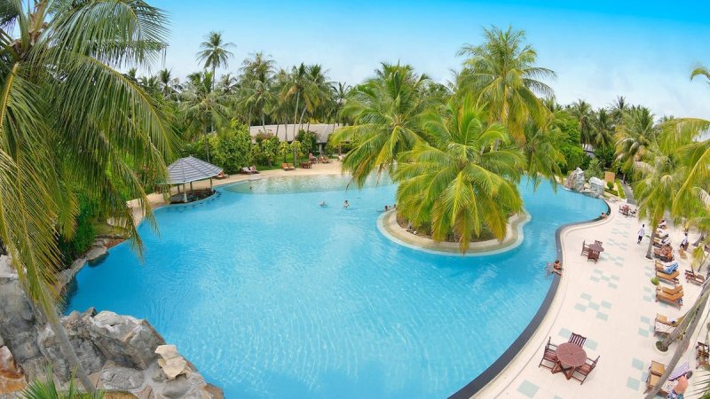 Maldív-szigetek utazás Villa Park Sun Island Resort